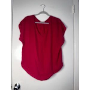 Lush Pink Blouse Size Medium